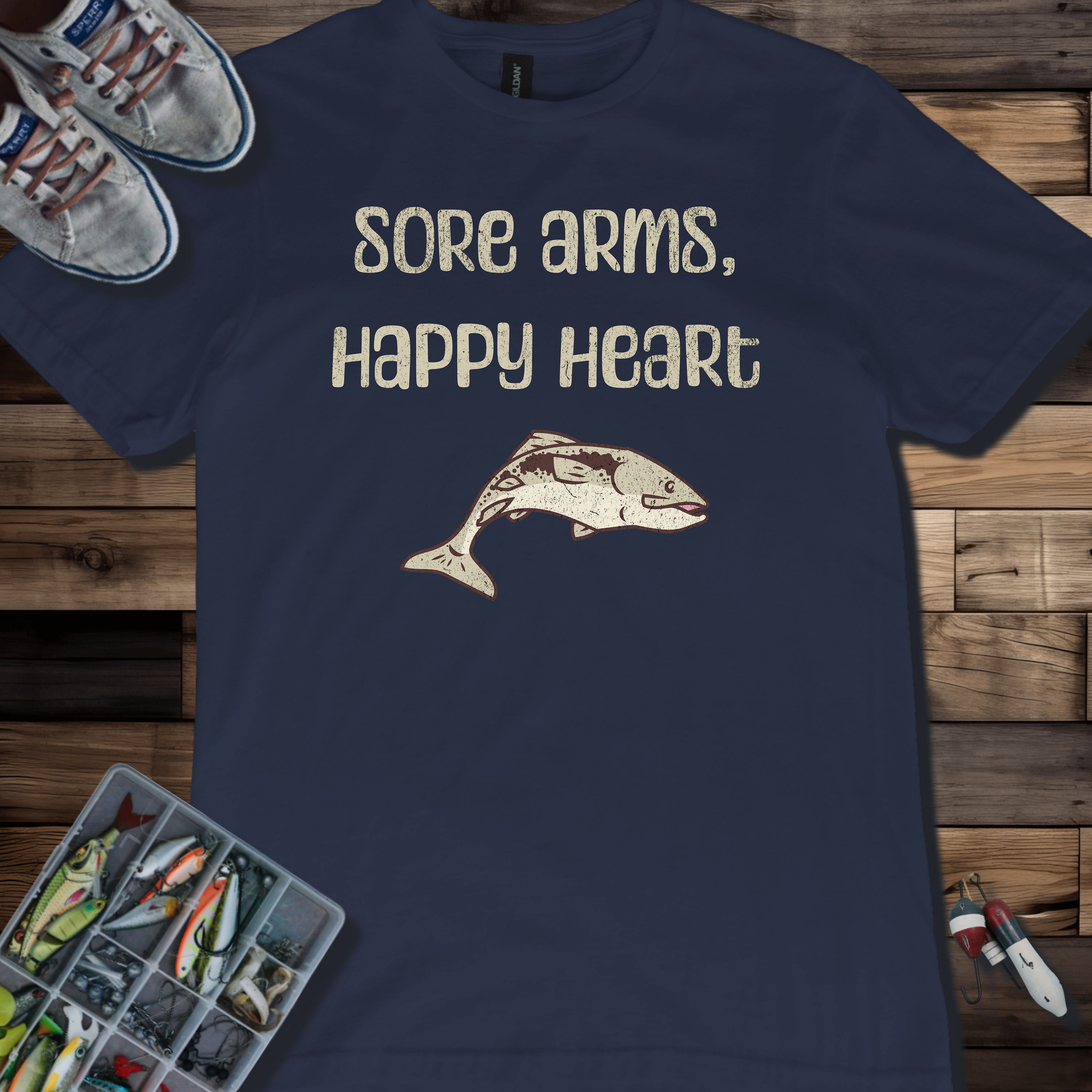 Sore Arms, Happy Heart T-Shirt