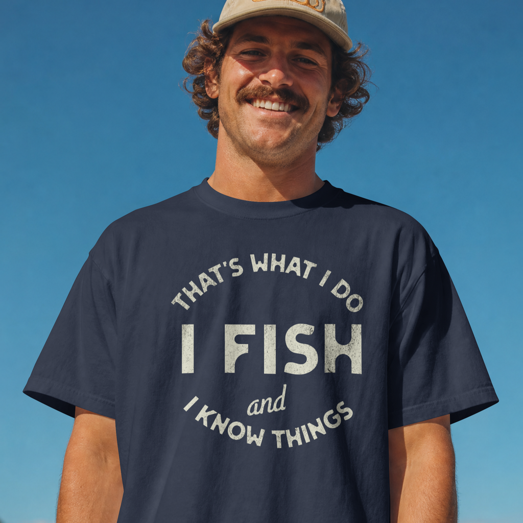That’s What I Do, I Fish and I Know Things T-Shirt
