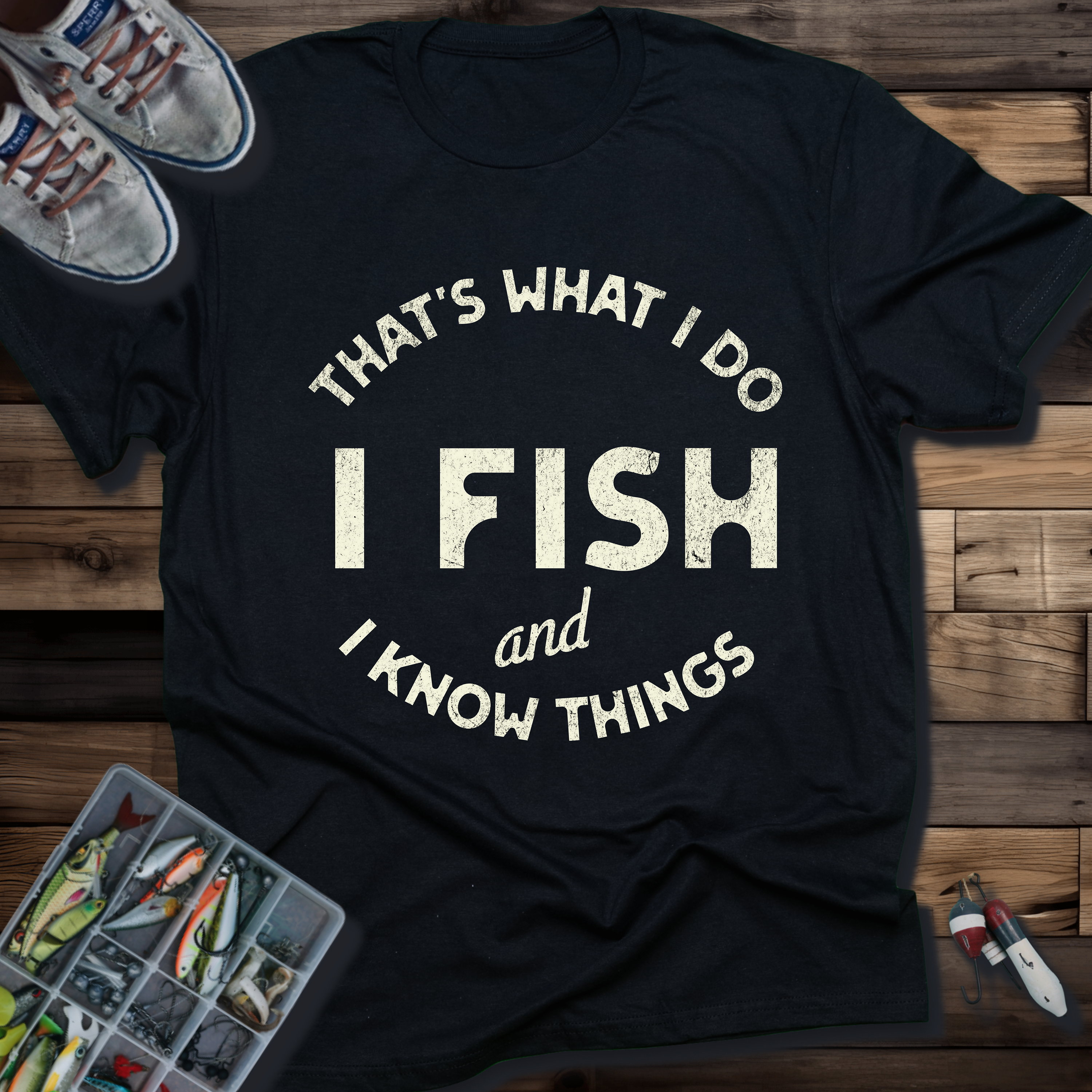 That’s What I Do, I Fish and I Know Things T-Shirt