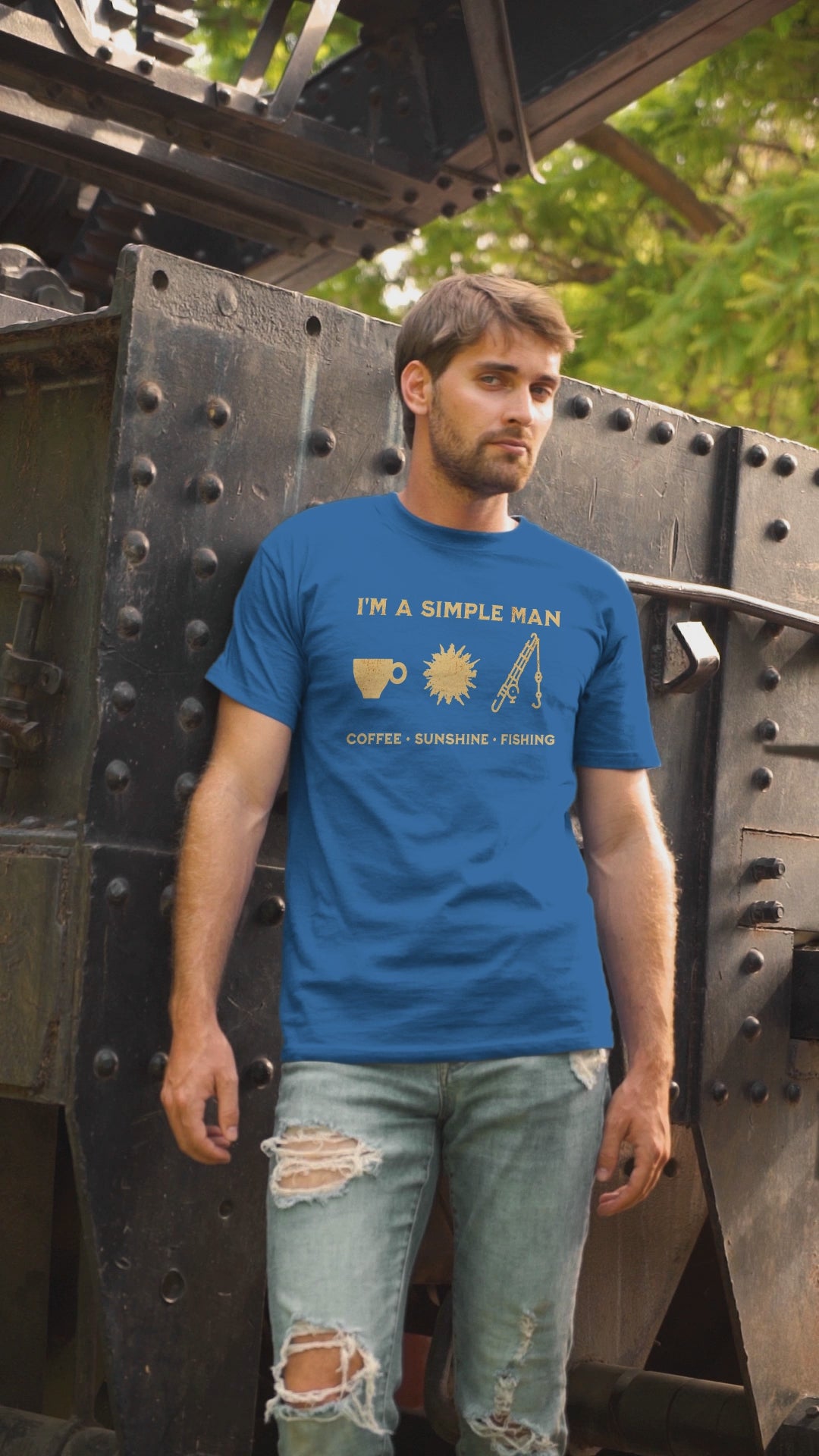 I'M A SIMPLE MAN T-SHIRT