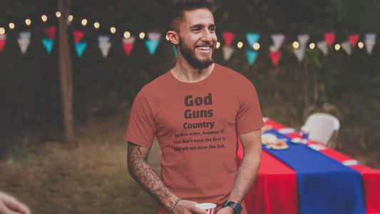 God Guns Country T Shirt